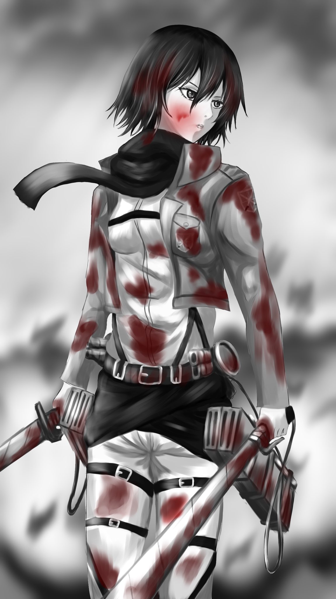 Twitter 上的 Rex 進撃の巨人 ミカサ イラスト 絵描きさんとつながりたい 進撃の巨人より ミカサ描きました 立体機動の形がおかしいのとか色々大目に見てください T Co Fhup9ybebu Twitter