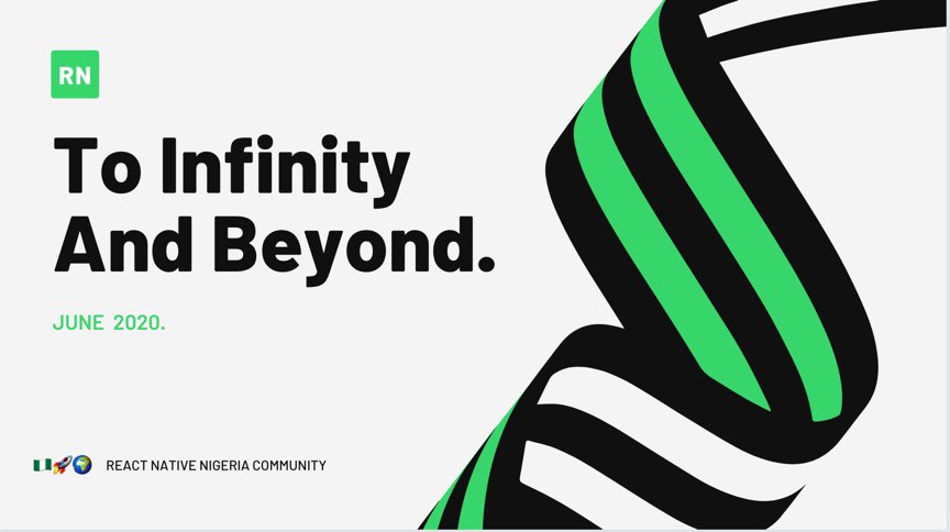 🚨Online Conference Alert🚨  

🚀🚀 You asked for it and now it's here!

Theme: React Native To Infinity And Beyond.

Dont forget to register >> eventbrite.com/e/react-native…

Kindly retweet 😁

cc: <a href="/just1and0/">Morbido Oloriebi</a> <a href="/MosoAkinyemi/">Moso</a>