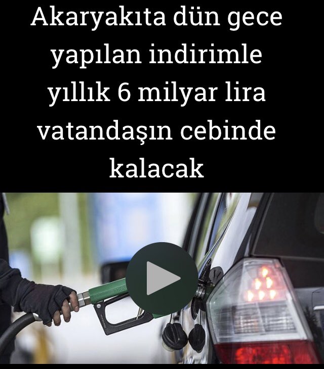 Bir hafta içerisinde iki haber! aradaki “mal” ı bulun #benzine37