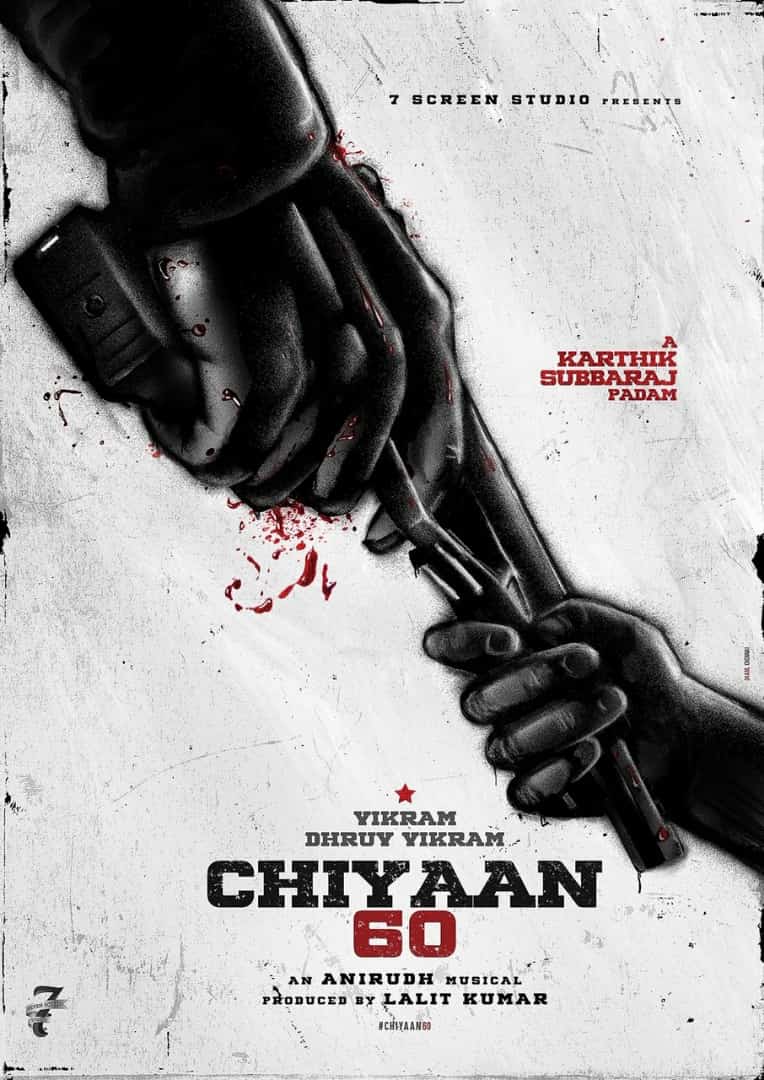 CVF_ONLINE's tweet photo. #Chiyaan60 :

#ChiyaanVikram - #DhruvVikram Combo

A @karthiksubbaraj Padam
An @anirudhofficial Musical
Produced By @7screenstudio https://t.co/kwXQmlr5ZO