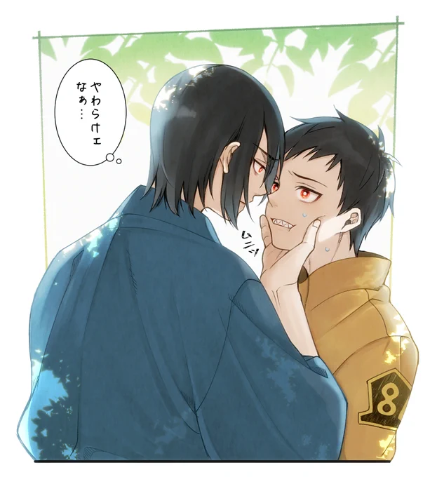 ※紅森
以前描いた線画の修正&カラーバージョンです
(急募)森羅君の頬を柔らかく描く方法 