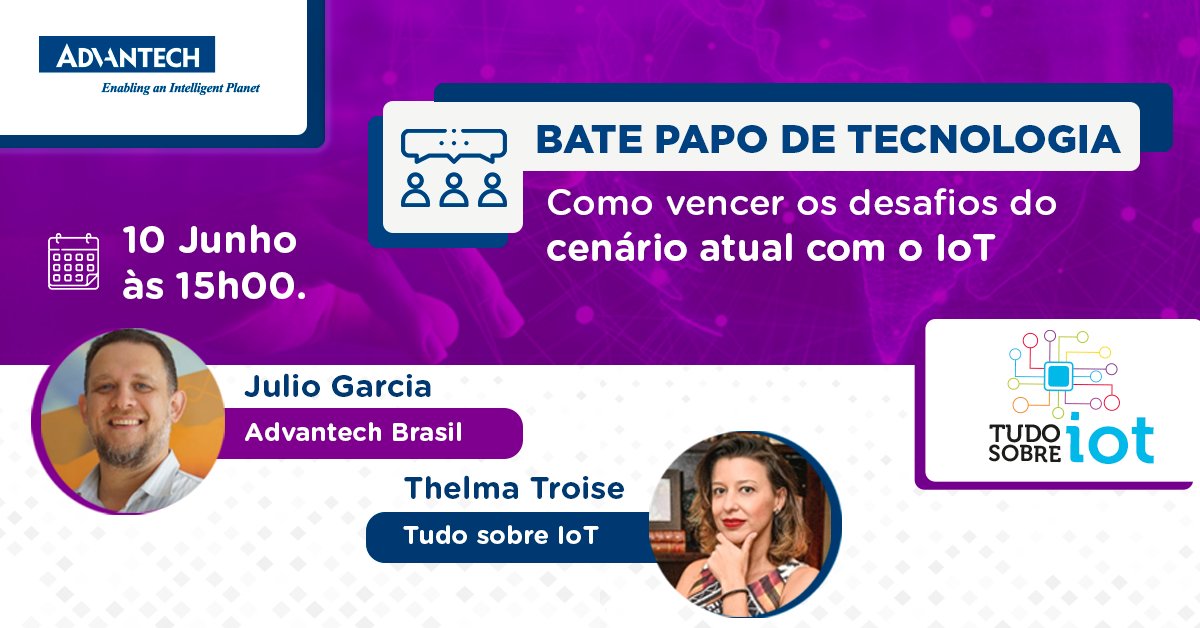 ABR_EmbeddedIoT's tweet image. Inscreva-se no nosso bate papo de tecnologia e saiba como vencer os desafios do cenário atual com o Iot. Teremos a participação especial da Thelma Troise, do tudo sobre IoT!
Inscrições gratuitas: bit.ly/2zYMMjg