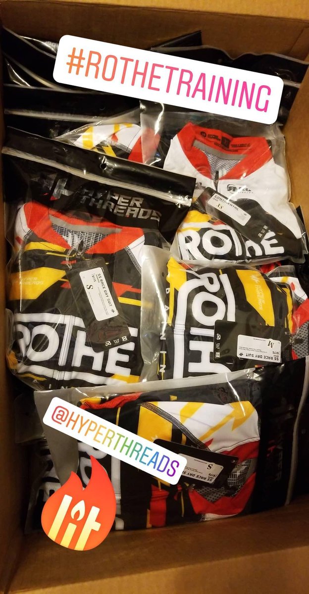 rothetraining's tweet image. We received another batch of fresh custom @hyperthreads_ gear last week. A few items and sizes left. Get yours now at rothetraining.com/shop.htm #rothetraining #hyperthreads