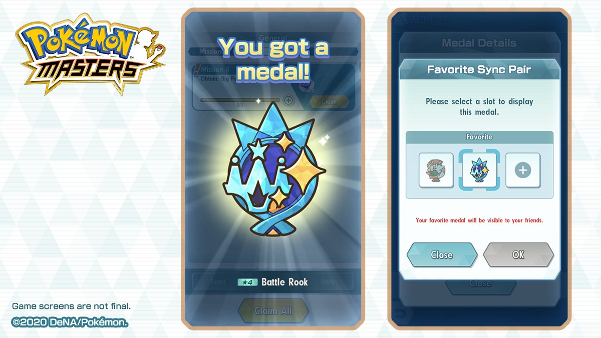 Emblemas Pokémon Masters