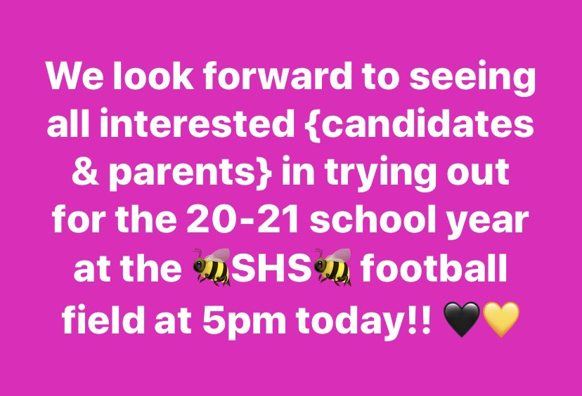 SHSJacketsCheer's tweet photo. Come check it out!! #YJP! 🙃 https://t.co/1T3PIeeNHa