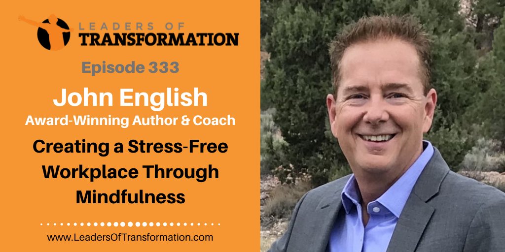 Today we talk with award-winning author, coach and entrepreneur John English on how to create stress-free workplaces using ancient wisdom. Listen here: ow.ly/E11d50A0qrY <a href="/wisdom_leaders/">John English</a>
#mindfulness #stressmanagement #leadership #business #podcasts