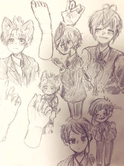 落描きしかシテナイ。 