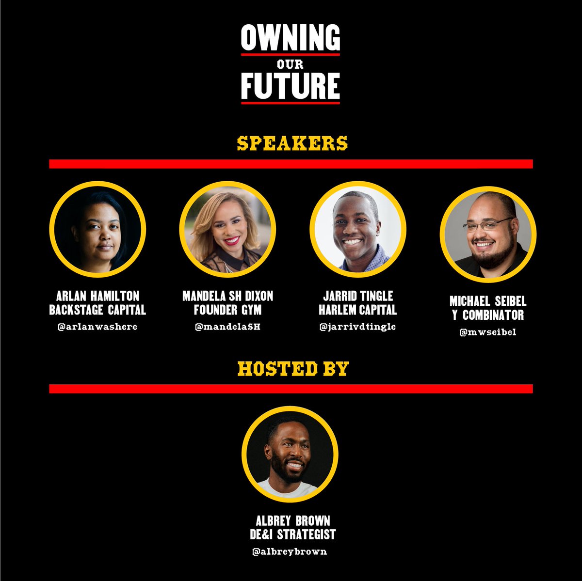 On a positive note, on Juneteenth I have the honor of hosting a panel with <a href="/ArlanWasHere/">Arlan 👊🏾</a>, <a href="/mwseibel/">Michael Seibel</a>, <a href="/MandelaSH/">Mandela SH Dixon</a>, and <a href="/jarridvtingle/">Jarrid Tingle</a> . They will share their vision for the future of tech, and how to position yourself to own more of it. bit.ly/ownourfuture