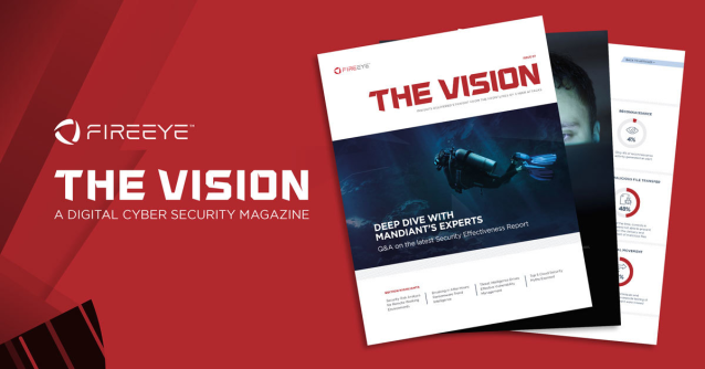 mrf0509's tweet photo. Get highlights from the Mandiant Security Effectiveness Report in a Q&amp;A with security validation experts, catch up on ransomware trends, and review the latest security tips for remote workers in this issue of @FireEye's digital magazine, The Vision. https://t.co/L6POZILgeM https://t.co/raDhRepfGE