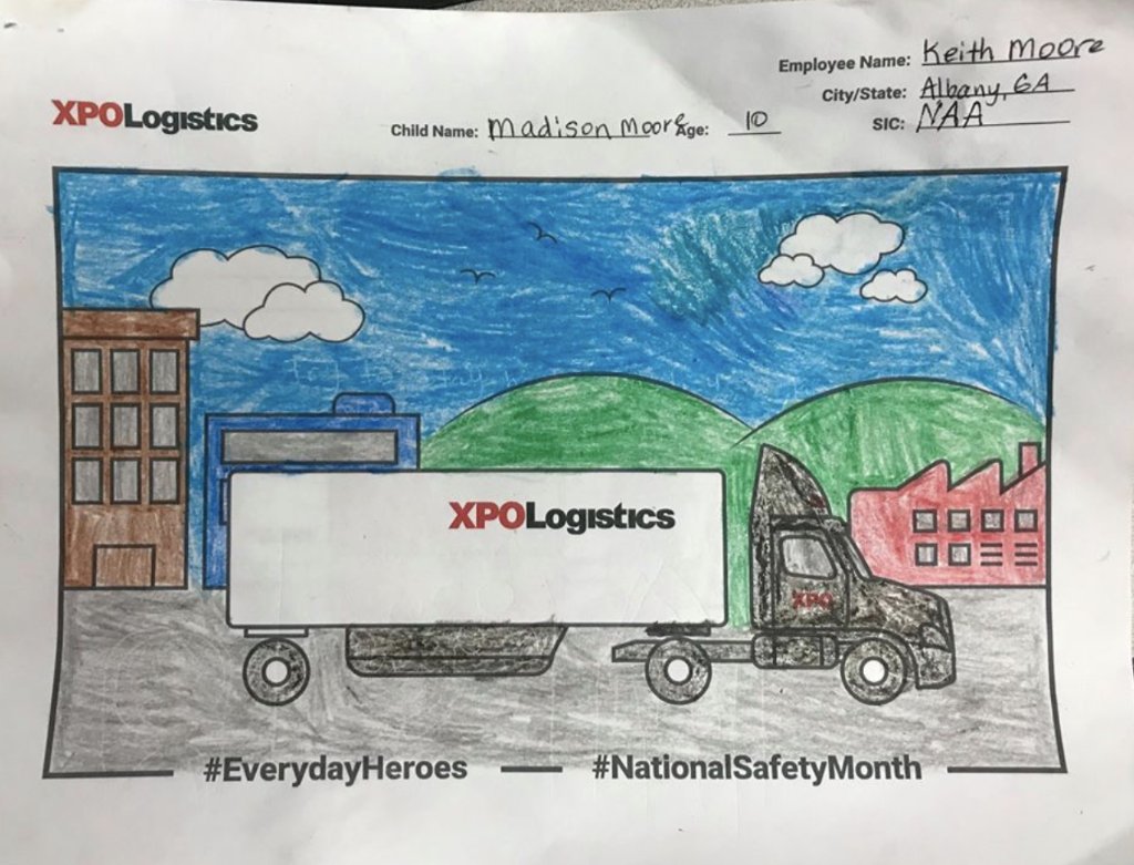 XPOLogistics tweet picture