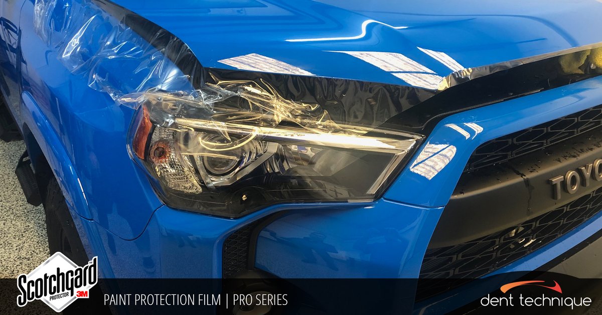 DentTechInc's tweet image. Not only do we #repair #dent, #ding and #hail damage, but we also offer #Paint #Protection #Film installation services. We are a certified installer of 3M #Scotchgard™ Paint Protection Film. Call or text us today for a free quote or to schedule your appointment 904-705-3464.