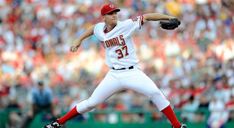 Allbaseballmeme's tweet photo. On this day in 2010, Stephen Strasburg made his much anticipated debut, striking out 14 in a 5-2 Nationals victory #all_baseball_memes #mlb https://t.co/pqIbKVIHf4