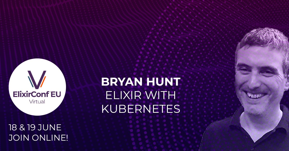 Learn the basic tricks &amp; patterns to build, deploy, scale &amp; cluster Elixir applications on Kubernetes from <a href="/binarytemple/">binarytemple 🚭</a>. Get 50% off your conference ticket when you book your place in this tutorial. Book now at www2.erlang-solutions.com/kuberneteselix… #MyElixirStatus #Kubernetes #Elixirlang