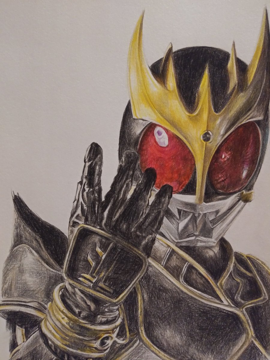 仮面ライダーが好きで模写しています イラストやライダー関連のおはなしができると ひとみのイラスト