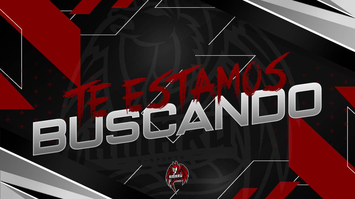 AmaruEsports's tweet photo. #CM

Desde @AmaruEsports buscamos un nuevo Community Manager encargado de llevar nuestras RRSS.

👉 Experiencia previa (demostrable)
👉 Disponibilidad horaria
👉 +18

Se otorgará remuneración económica por el puesto. Envía tu solicitud a info.amaruesports@gmail.com.

#amaru4ever https://t.co/ZTRq2yzhed