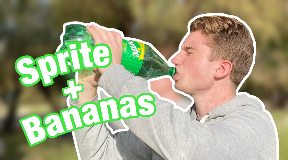 Thought I’d give the banana and sprite challenge a shot whilst I visited back home. Go check it out!
youtu.be/O2bK-7q_xRc
