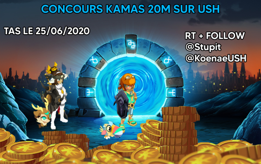 KoenaeUSH's tweet image. 🔥CONCOURS DOFUS🔥

Tente de remporter 20 MILLIONS DE KAMAS SUR USH !
Très simple il suffit juste de : 
➡️RT + FOLLOW @StupitUsh et @KoenaeUSH ✅
Tirage au sort le 25/06/2020🏁

Bonne chance à vous !