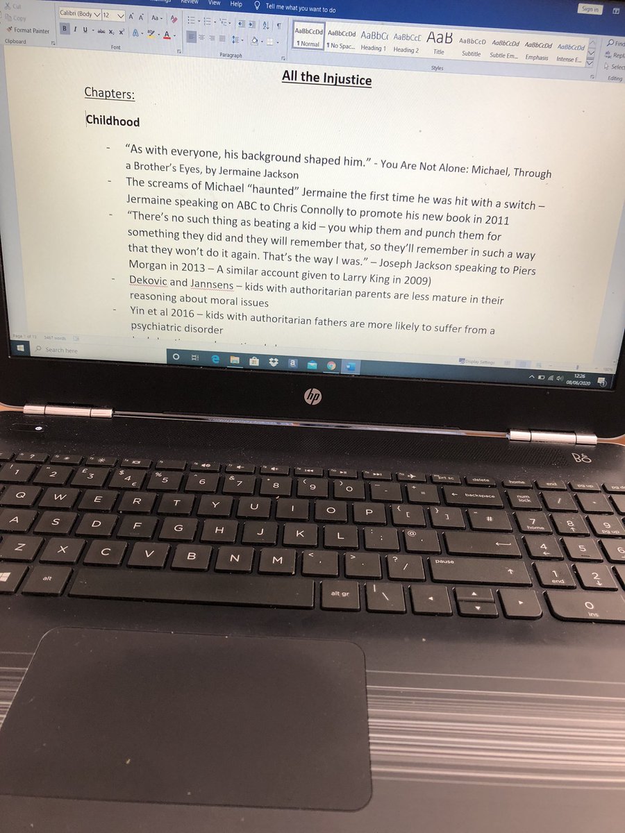 AllInjustice's tweet photo. 13 pages of research, 6 pages alone on his Childhood. I haven’t even touched the surface. This book WILL vindicate Michael Jackson #MJFam #MichaelJackson https://t.co/3PEcwWZVUt