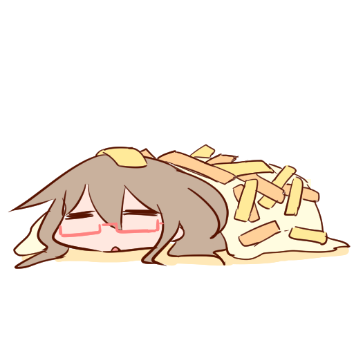 望月(艦これ) 「三種のチーズ望月 」|樽のイラスト