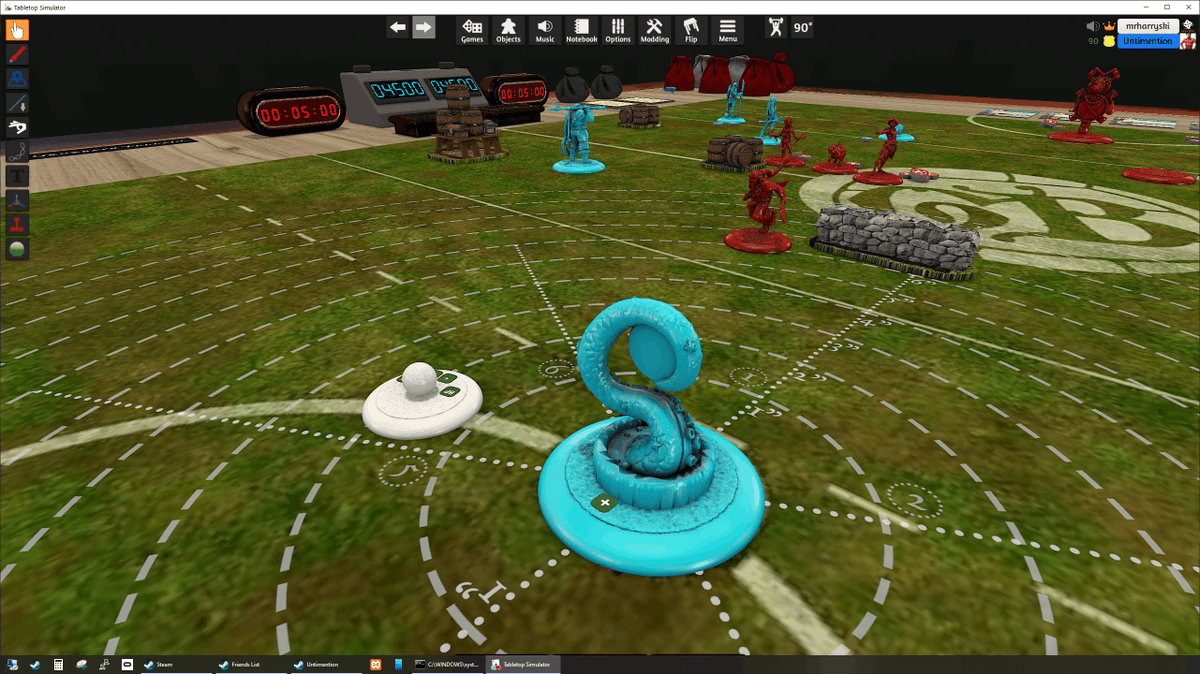 It's nearly ready...

Tabletop Simulator is available via Steam, and well worth installing: store.steampowered.com/app/286160/Tab…

#GuildBall #TTS #TabletopSimulator