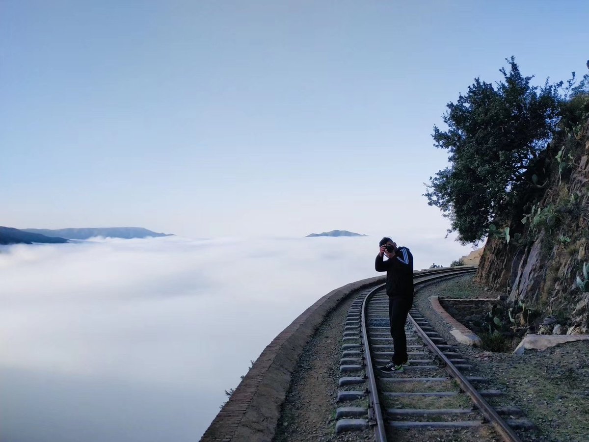 Lucyliu0866's tweet photo. Thanks for CI-NHERI Li for sharing these pictures. A city in the clouds is where we are staying. I ❤ Asmara. https://t.co/u49FtszKgi