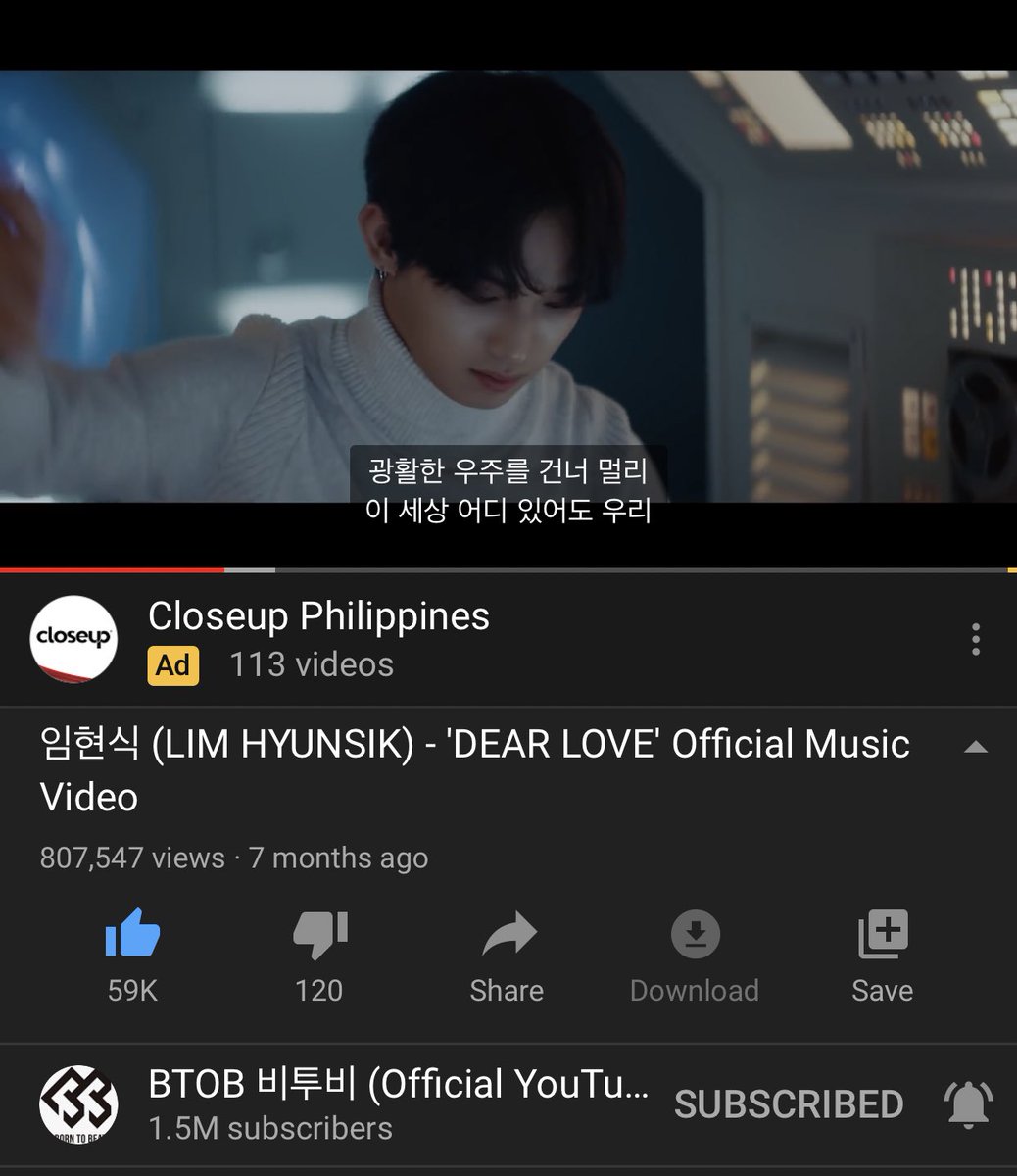 Dear Love view count streaming thread 08JUNE2020 08:43PM KST805,547Since im alr streaming for eunkwang might as well include this too hehe