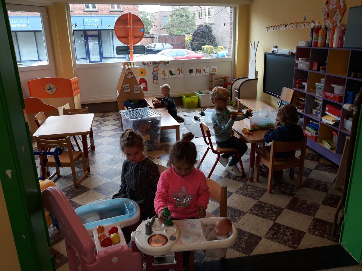 Terug genieten in ons klasje #Trapleerke🤗🙂