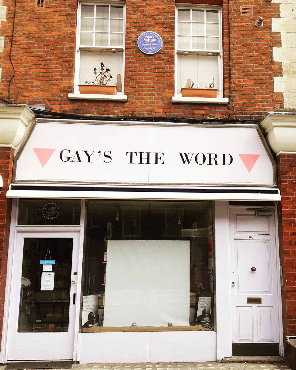 Gay's The Word will reopen on July 1st. There will be some changes to opening hours initially. It will have been over three months since we closed. Can't wait to welcome you back.