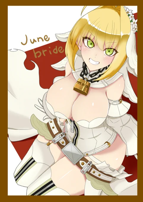 #ネロを描いていく
175日目。ジューンブライドなので嫁ネロちゃま!
下書きはちゃんとやろう!
#FGO #FateGO 