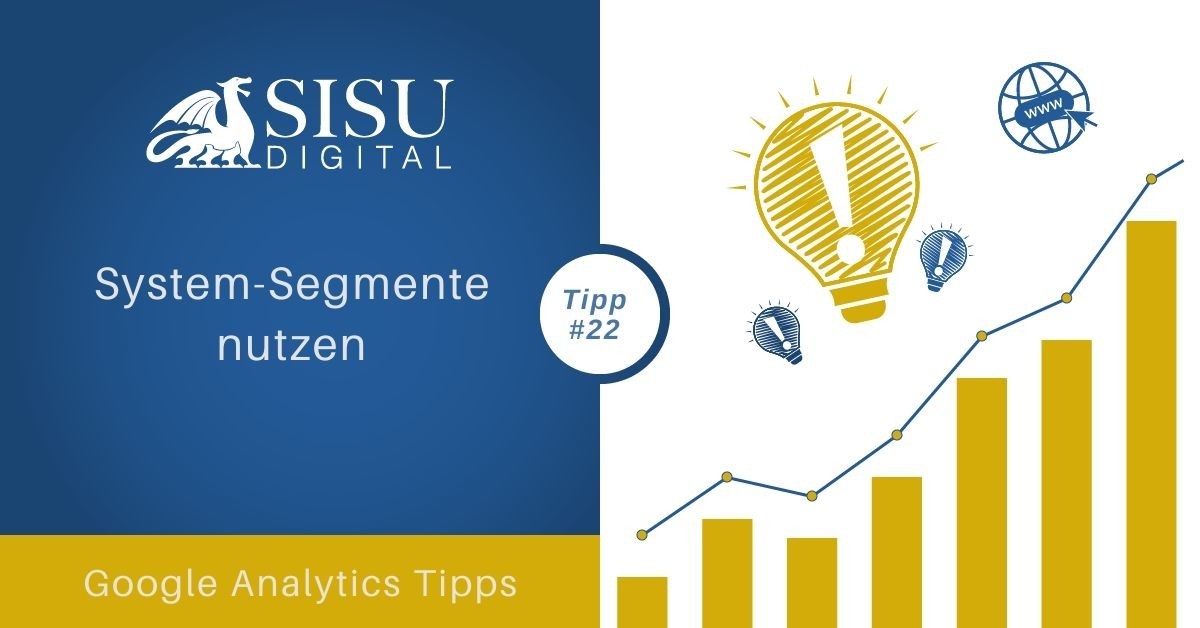 Segmentierung ist ein Schritt in Richtung professionelle #Datenanalyse. Wir zeigen dir, wie du die Segmente nutzt, die #GoogleAnalytics als Bordmittel mitbringt.   bit.ly/37aMm5n