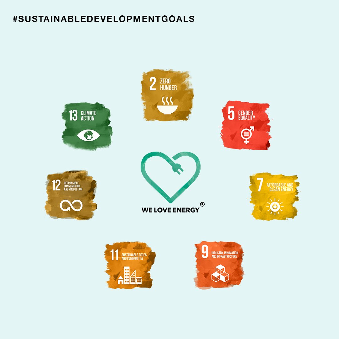 Support the SDGs 
#nachhaltig #sustainability #sdgs #unitednations #renewableenergy #ökostrom #ökologisch #ökogas #stadtwerk #teamweloveenergy #nachhaltigeenergie #mitmachen #actnow #sdgs2030 #sdg30 #sdgsun