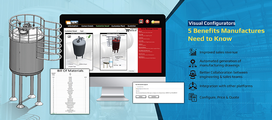 hitechcadd's tweet image. Are 5 ways visual configurators can help you be streamline #customproduct manufacturing bit.ly/3dKeIWv

#visualconfigurators #manufacturing #CPQ #Sales
