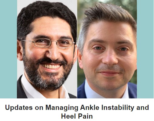 Join myself and Tom Hester on Wednesday 17th June at 6.30pm GMT for a CPD accredited live webinar on managing ankle instability and heel pain. Register here - bit.ly/ankle-webinar. Hope to see you there. @OrthopaedicSpec #ankle #ankleinstability #ankleinjuries #anklesurgery