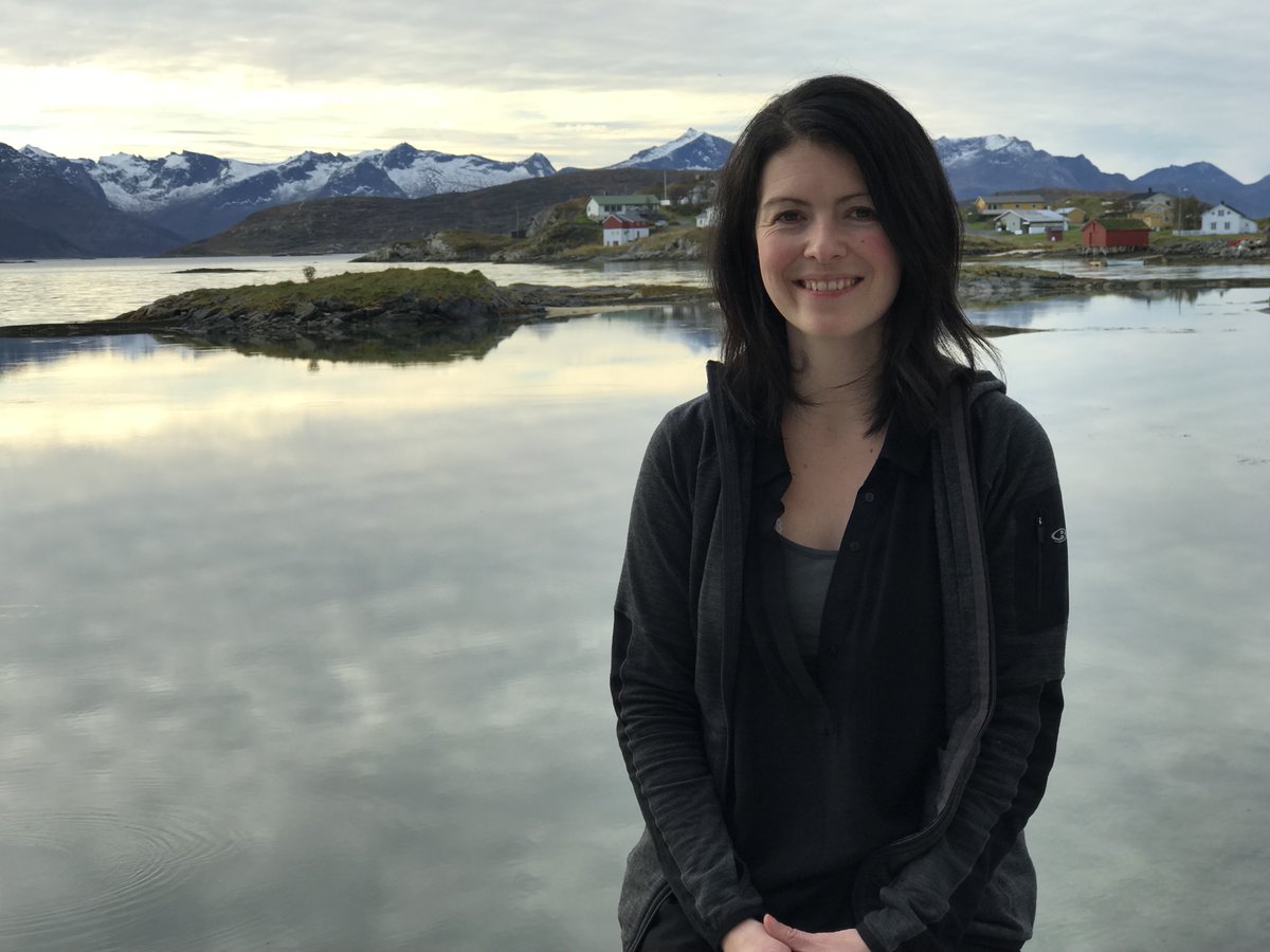 TREC_UiT's tweet photo. It's been almost two years since Lynn Butler (@Endo_cells
) and Jacob Odeberg (@jac_ode) joined our group and we are so lucky to have them! Here surrounded by beautiful Norwegian nature on our annual seminar at Sommarøy Island. Go follow them if you're not already doing so! https://t.co/oYanN7LuVI