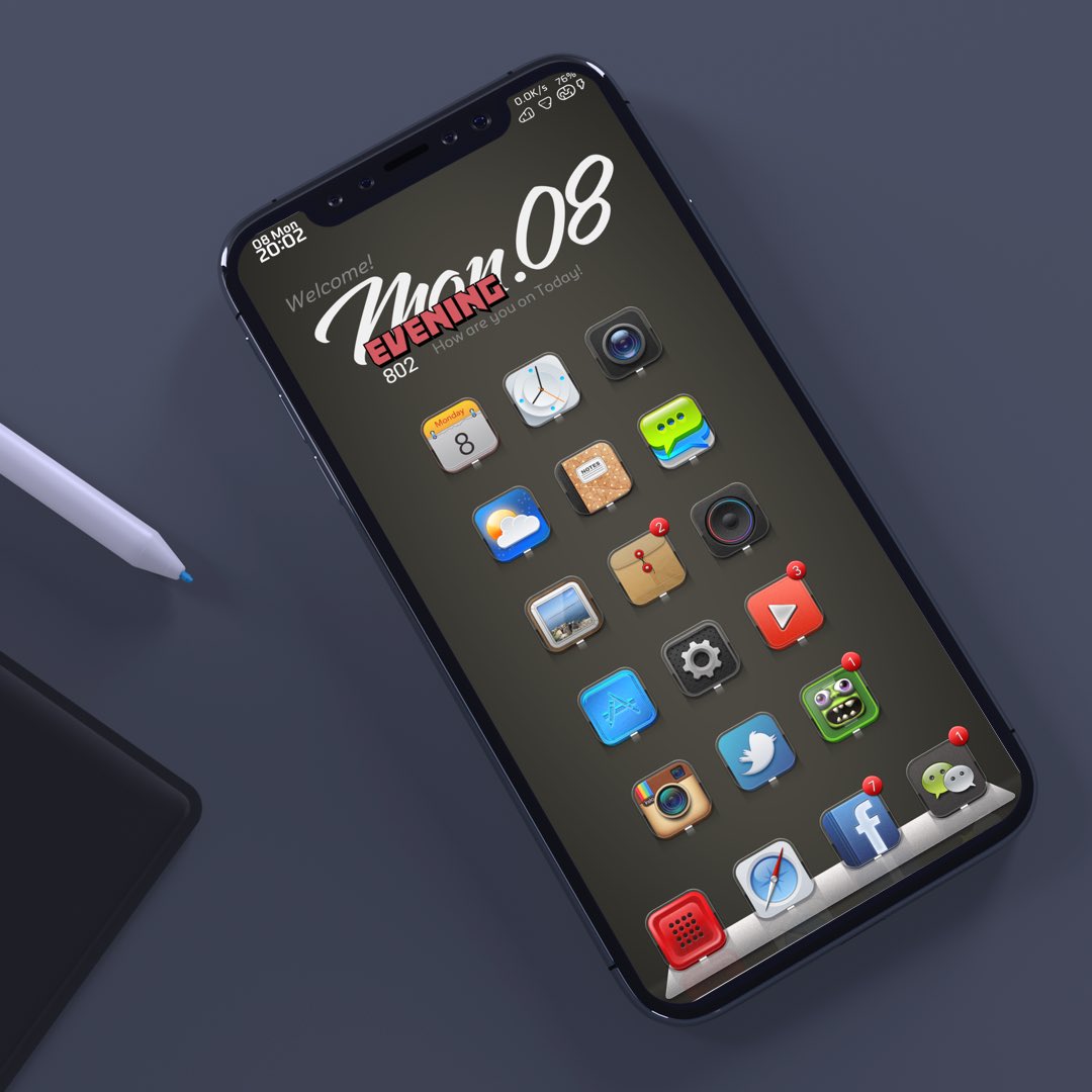 kyawthihaphyo's tweet photo. Beautiful tonight 😍
#ZTII theme @Truckinlow 
#Theme_Engine_iThemer @DODGraphics 
#NicebarX @NiceiOs 
#Statusbar_Icons @xxSomnus 
#HS_Widget by me soon on my db 
#screenshotX @JunesIphone 
#Homeplus_pro @_kritanta 
Thanks all creators l🙏🏻 https://t.co/hIjF3KCyBw