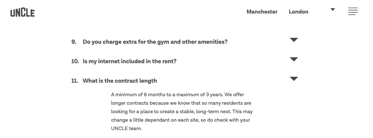 (Uncle is an institutional build-to rent company which normally prefers long leases, as per its company FAQs)