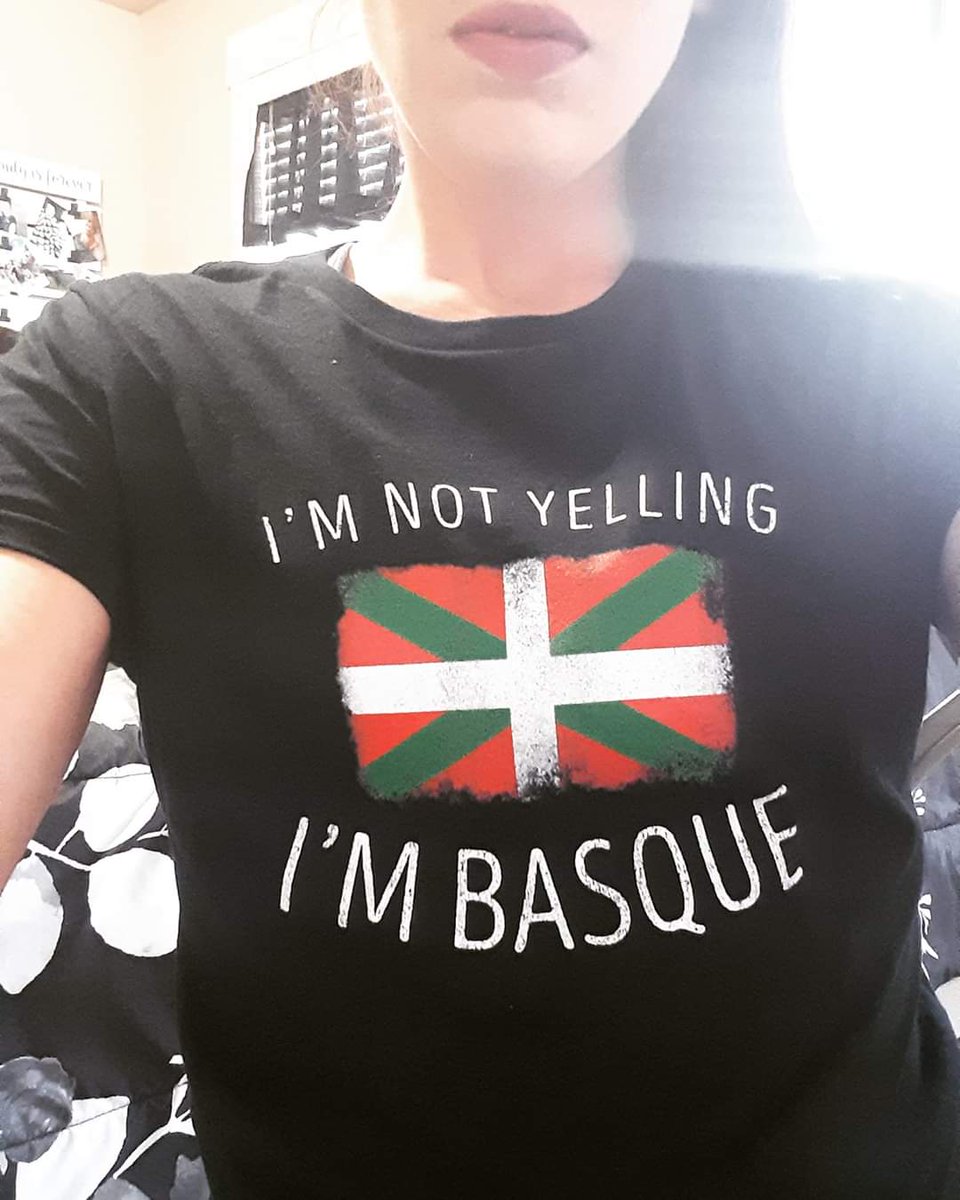 BasqueTraveler's tweet image. Ja ja ja!  My former husband used to tell me that I didn't have to yell to communicate with him.  I would then shout, *I'm not yelling*, that's how I talk. 🤣 #spicy #basque #basquegirl