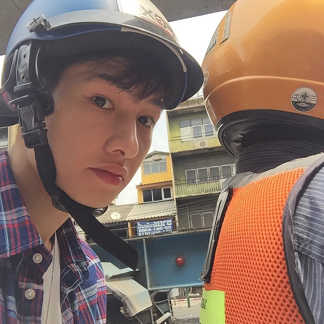 random selfies he would snap when he misses you—  #gunatthaphan  #กันอรรถพันธ์  #atp