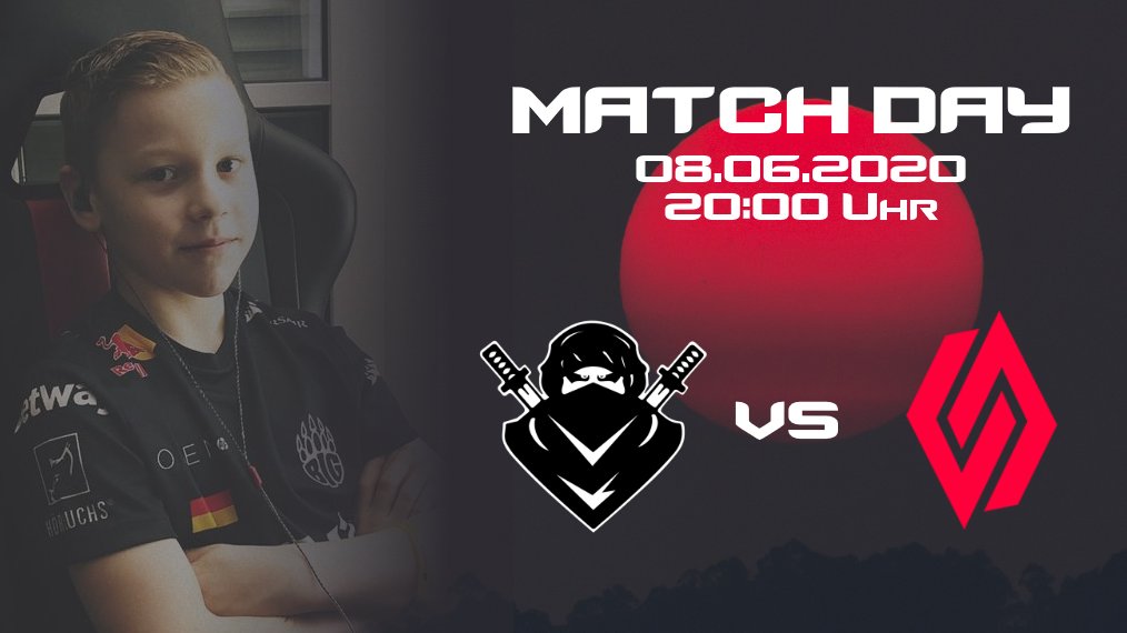 NinjaZ_GG's tweet photo. 5. Spieltag

🏆 German Esports League by @highclickers

🆚 @unravelgg 
📺 https://t.co/3Va7bkEC8w
🎙️ Cast: @officialGODFade 
#⃣ #come2win #goNinjaZ

👤 @KungFu_AJ @CyreX_ReaL @TehLau @evadeof @therealaphex https://t.co/1khaO3mLdb