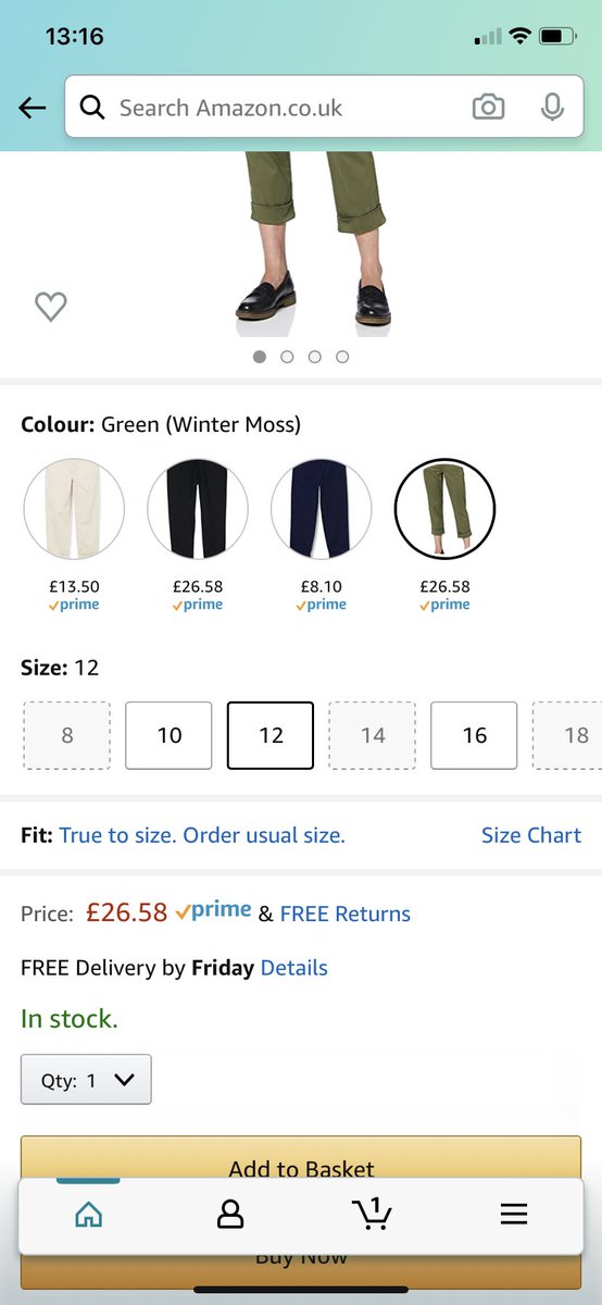 ellewo's tweet photo. Erm @AmazonUK would you like to tell me the difference of one uk size to make these pants over 3x more expensive?! https://t.co/9bsQyC8ZQo