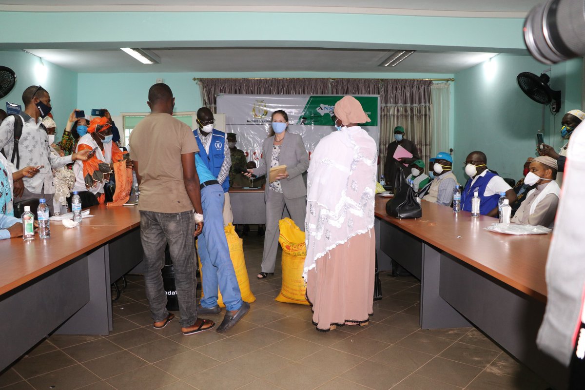 Lancement officiel de la stratégie stop covid-19 en 60 jours ce lundi 08 juin 2020 à la direction de la santé de la ville de Conakry. OIM aux côtés de la Guinée pour stopper la Covid-19. 
#Oimguinée
#Covid19Gn
#ANSS
#PrepLine