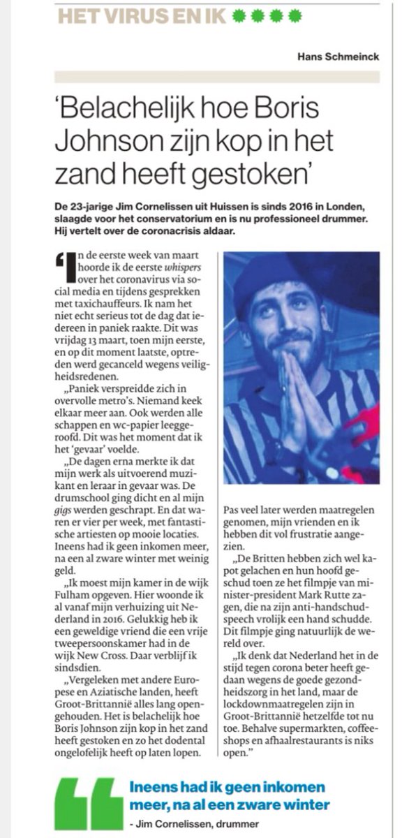 Sharing my thoughts on Politics and Covid-19 in <a href="/dgbetuwe/">De Gelderlander</a> in 🇳🇱