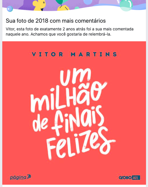 Um milhão de finais felizes by Vitor Martins