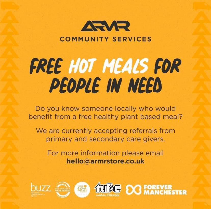 generationpath's tweet image. Free hot meals for people in need