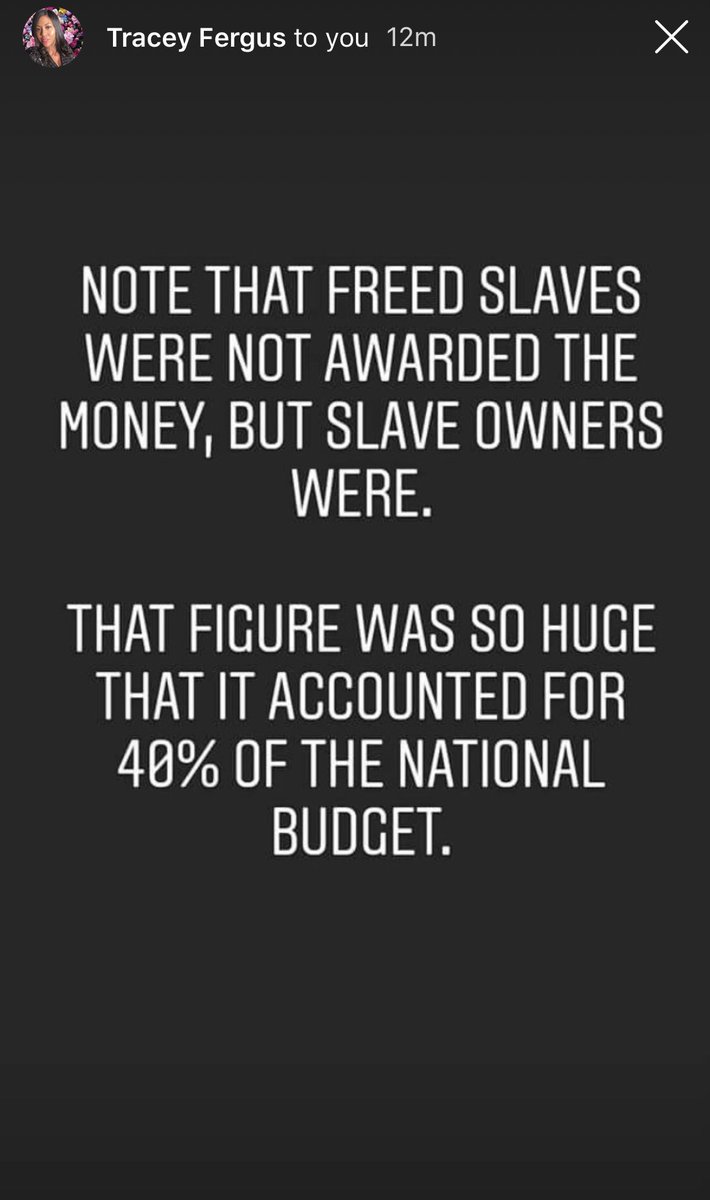 TheresaIkoko's tweet image. So. U mean 2 tell me that I have been helping pay back a govt loan, that was used 2 compensate slave owners 4 “loss of property”, when slavery was abolished in the U.K.???? I COULD VOMIT. @BorisJohnson @RishiSunak RUN. ME. MY. MONEY. 

QTNA

This is traumatic

#BlackLivesMatterUK