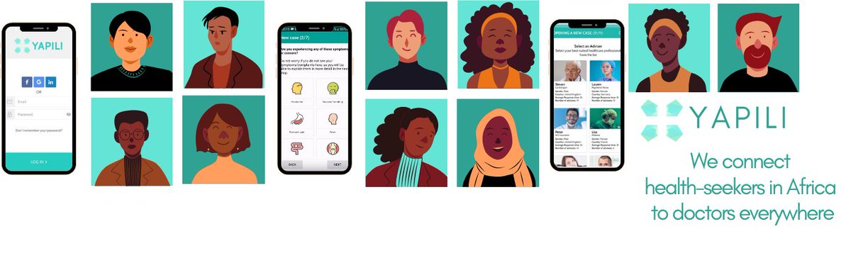 yapili_health's tweet photo. In the event of COVID-19, anyone who is suspecting related symptoms or any other health issue is able to join YAPILI free-of-charge. All you have to do is sign-up &amp; select a doctor you want to chat with👩🏾‍⚕️It's really that simple. https://t.co/UjM1Dzvu8A #telehealth #telemedicine https://t.co/HcFDBK1nMN