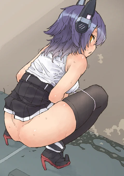 [R-18] 天龍ちゃん野外放尿 #艦これ #艦隊これくしょん #天龍 #おしっこ https://t.co/8JmfNe8XpM 