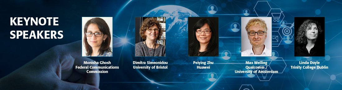 FREE ACCESS to live Keynotes at #IEEE ICC 2020 Virtual Conference! 1st Keynote "6 GHz: The New Unlicensed Frontier" by Monisha Ghosh, <a href="/FCC/">FCC</a>, will start soon at 10:15AM (EST) / 15:15 Dublin, Ireland (GMT+1). See Keynotes info and join at bit.ly/2A4zAcH!
#IEEEorg