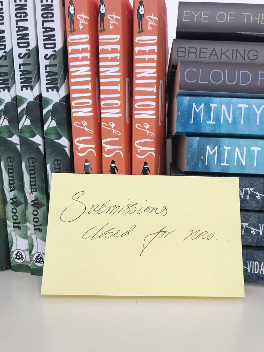 Submissions at Kane Literary Agency & Three Hares Publishing are now closed. . #submissionsclosed #submissions #publisher #mondaythoughts