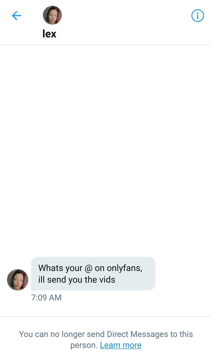 OnlyGGs18's tweet photo. @adcockalexiss I wonder if she'd actually send them... since ya know she blocked me on twitter, she's not trying to figure out my onlyfans to block me there too... lmao what a scamming little shit https://t.co/WkFgbcVEH9